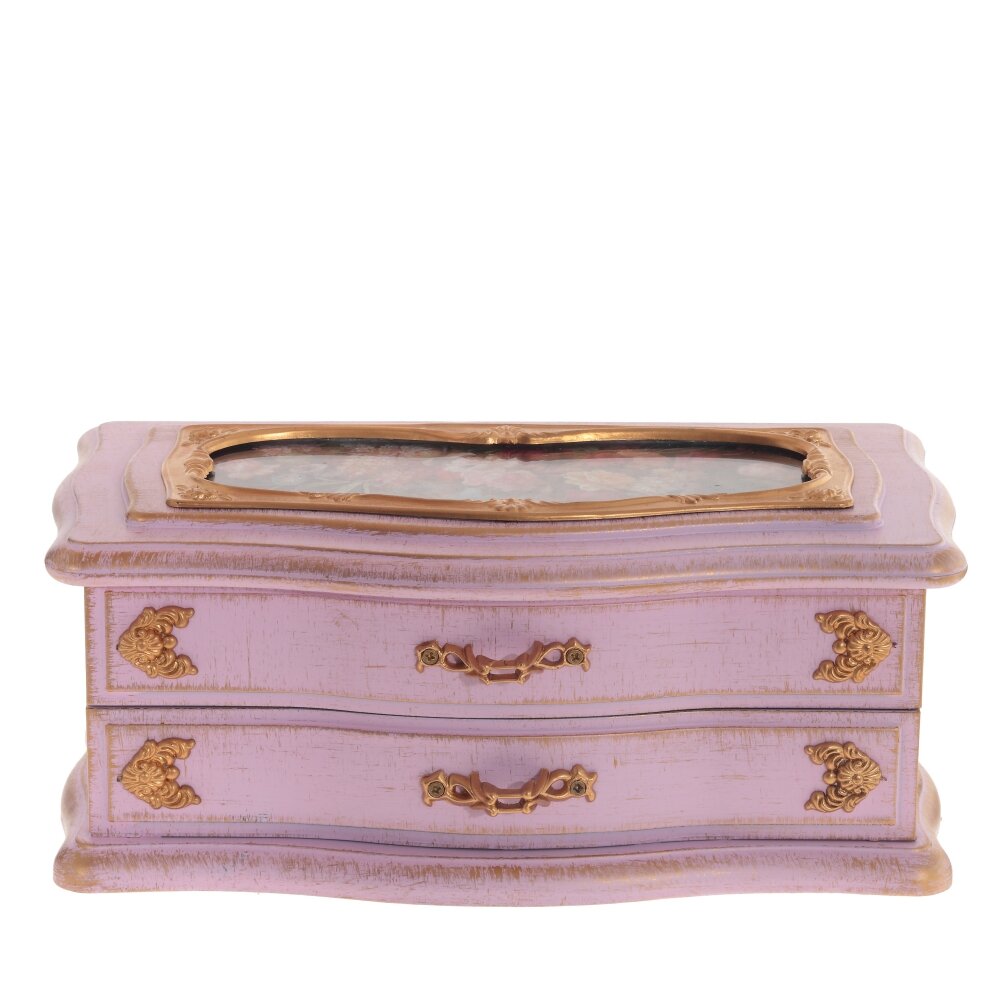 Шкатулка для украшений музык 22х12х10см арт.768776 по цене 