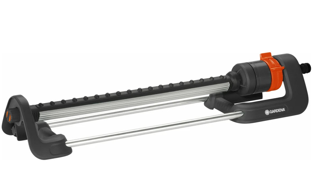 Дождеватель осциллирующий Gardena Aqua L 18704-20 по цене 