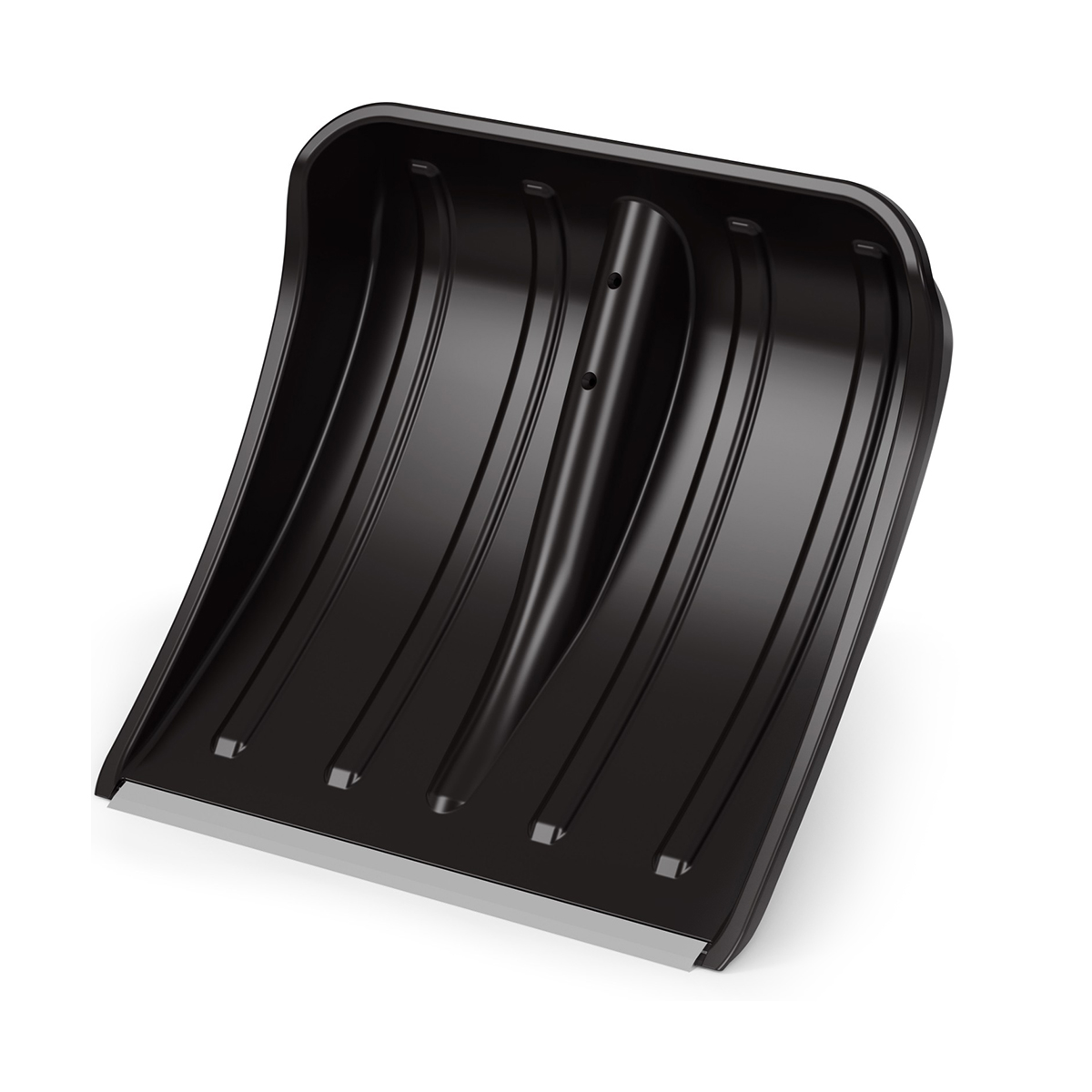 Лопата снег. пласт. (ковш) "классика" 375x375 мм метал. пластина  "АЛЬТЕРНАТИВА" м8813 по цене 