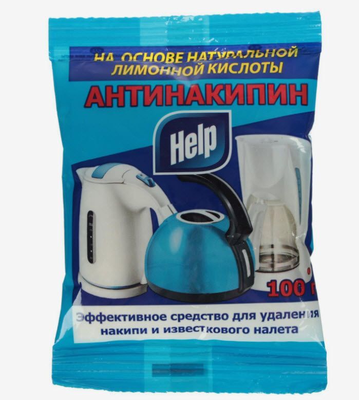 Средство чистящее Help Антинакипин 100г арт.6625718 по цене 