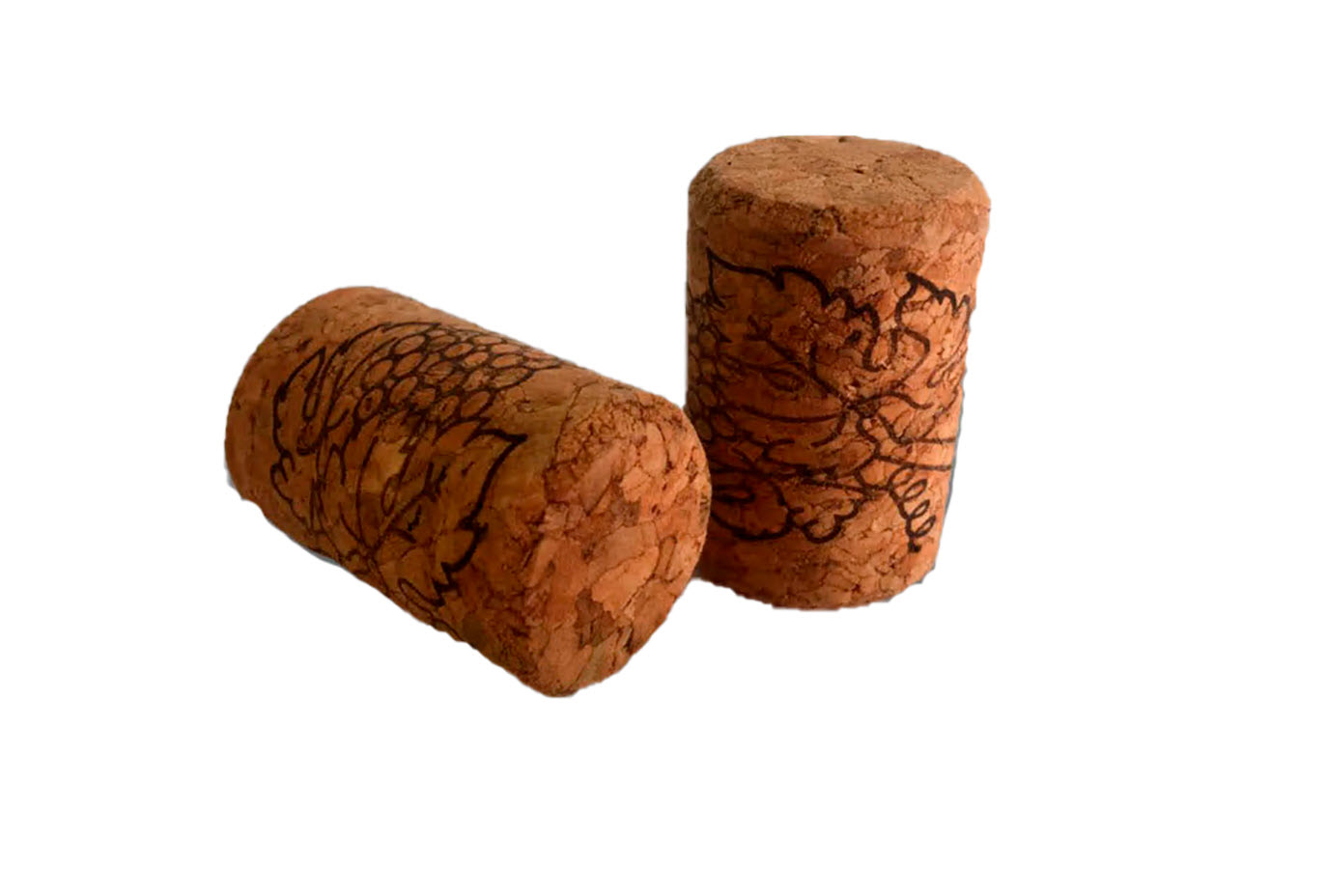 Пробка корк агло для тихих вин 35х23 мм с лого Виноград, 20 шт по цене 