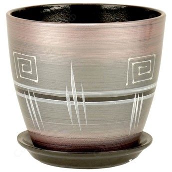 Горшок бутон Роспись браслет розовый РС 05/1, 12см, Россия по цене 