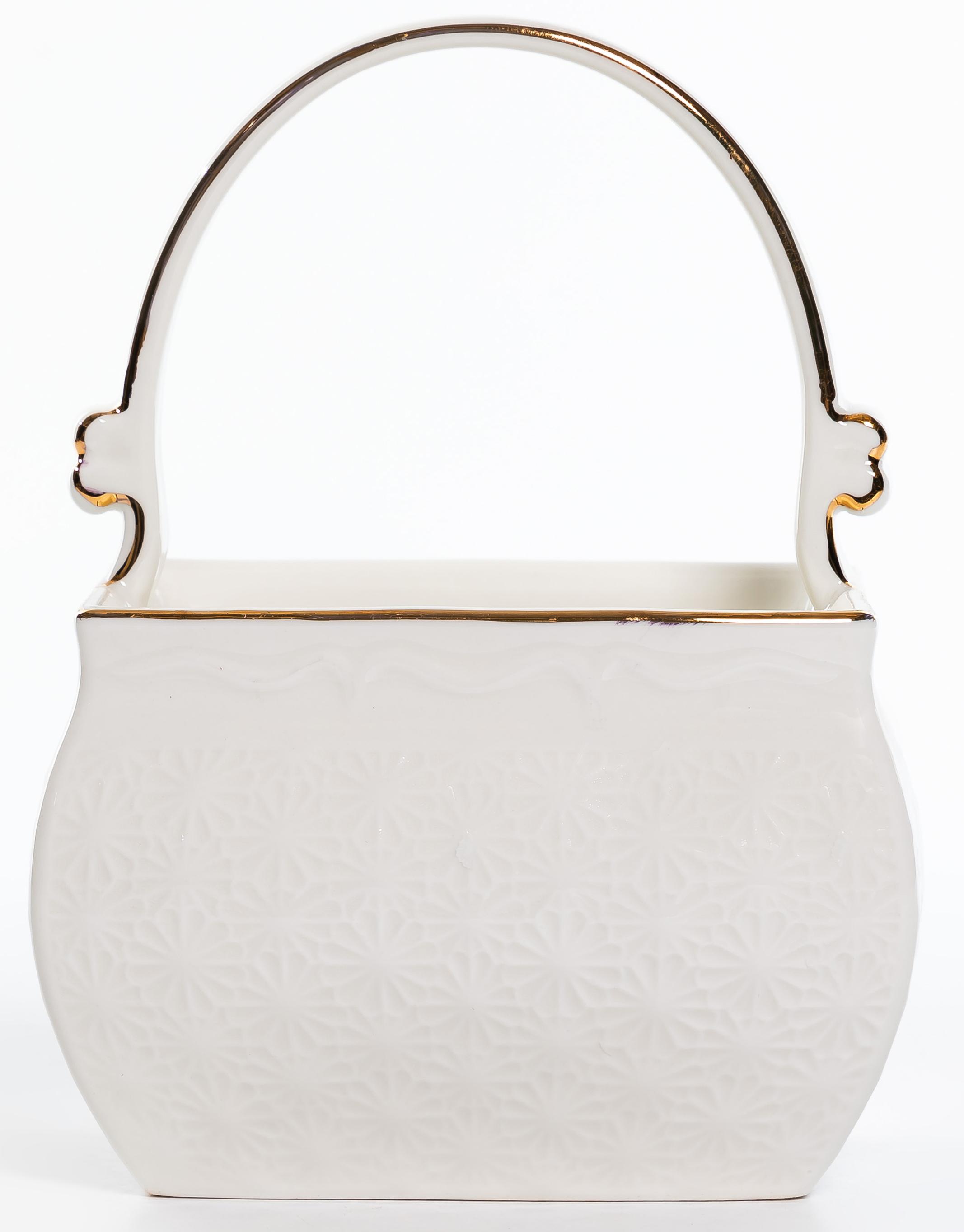 Конфетница Грация Нежность 600мл, фарфор арт.179-01040 по цене 