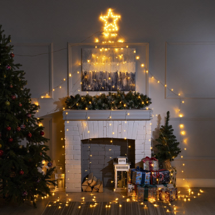 Фигура светодиодная Комета 3,5м пластик, 9 нитей, оранжевый арт.6116467 по цене 