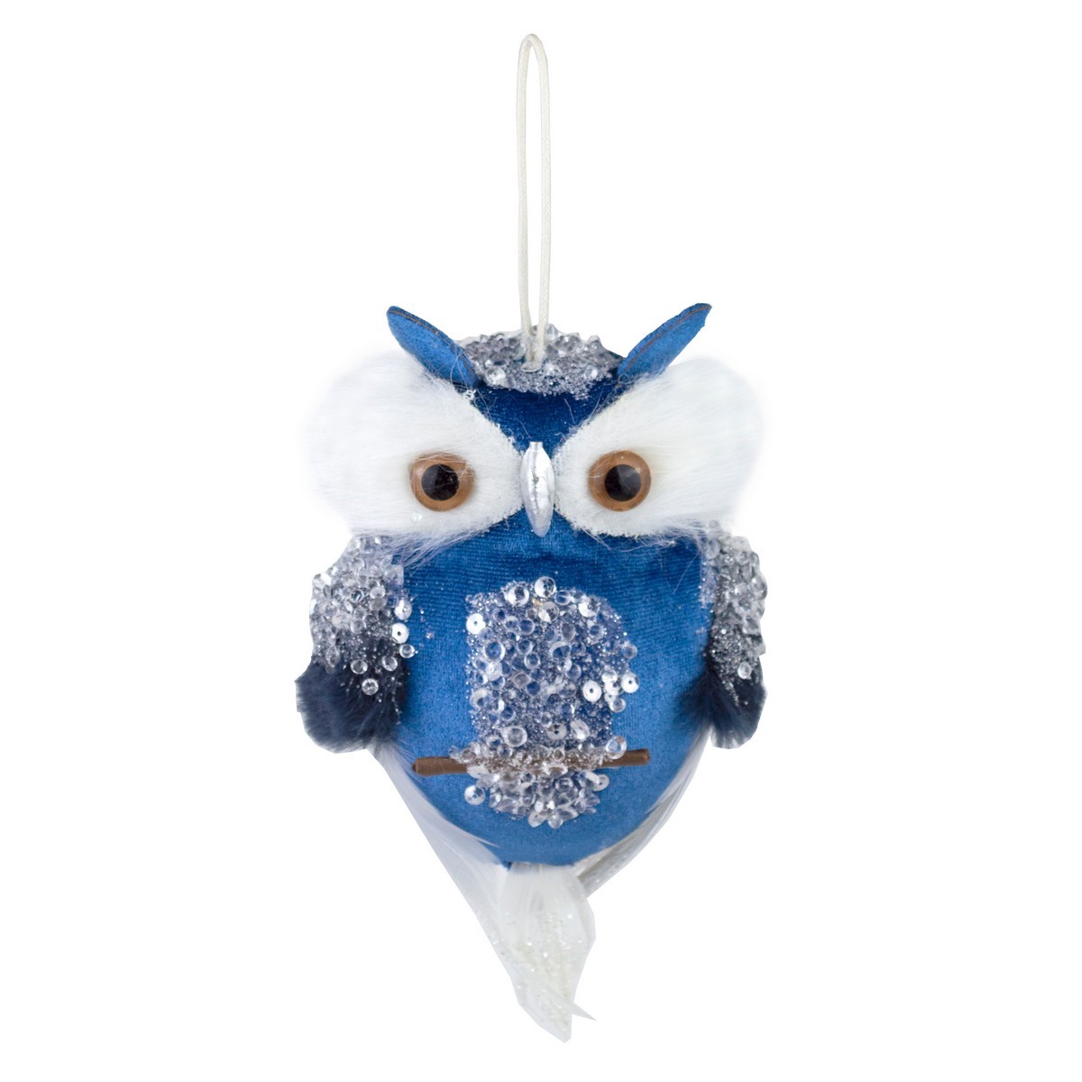 Украшение подвесное Сова синий арт.к000026964 по цене 