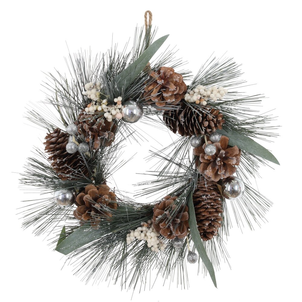 Изделие декоративное Венок 26х26х8см арт.824366 по цене 