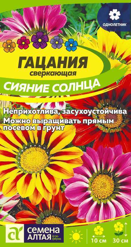 Семена Гацания Сияние солнца 0,1г Семена Алтая 