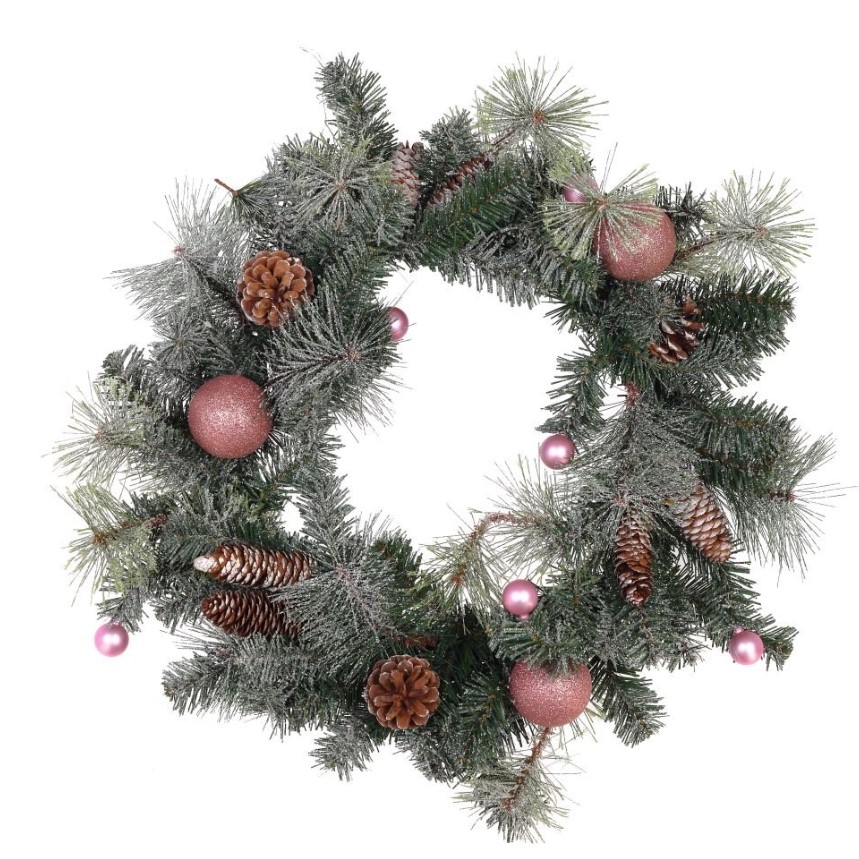 Изделие декоративное Венок 56х15х56 см по цене 