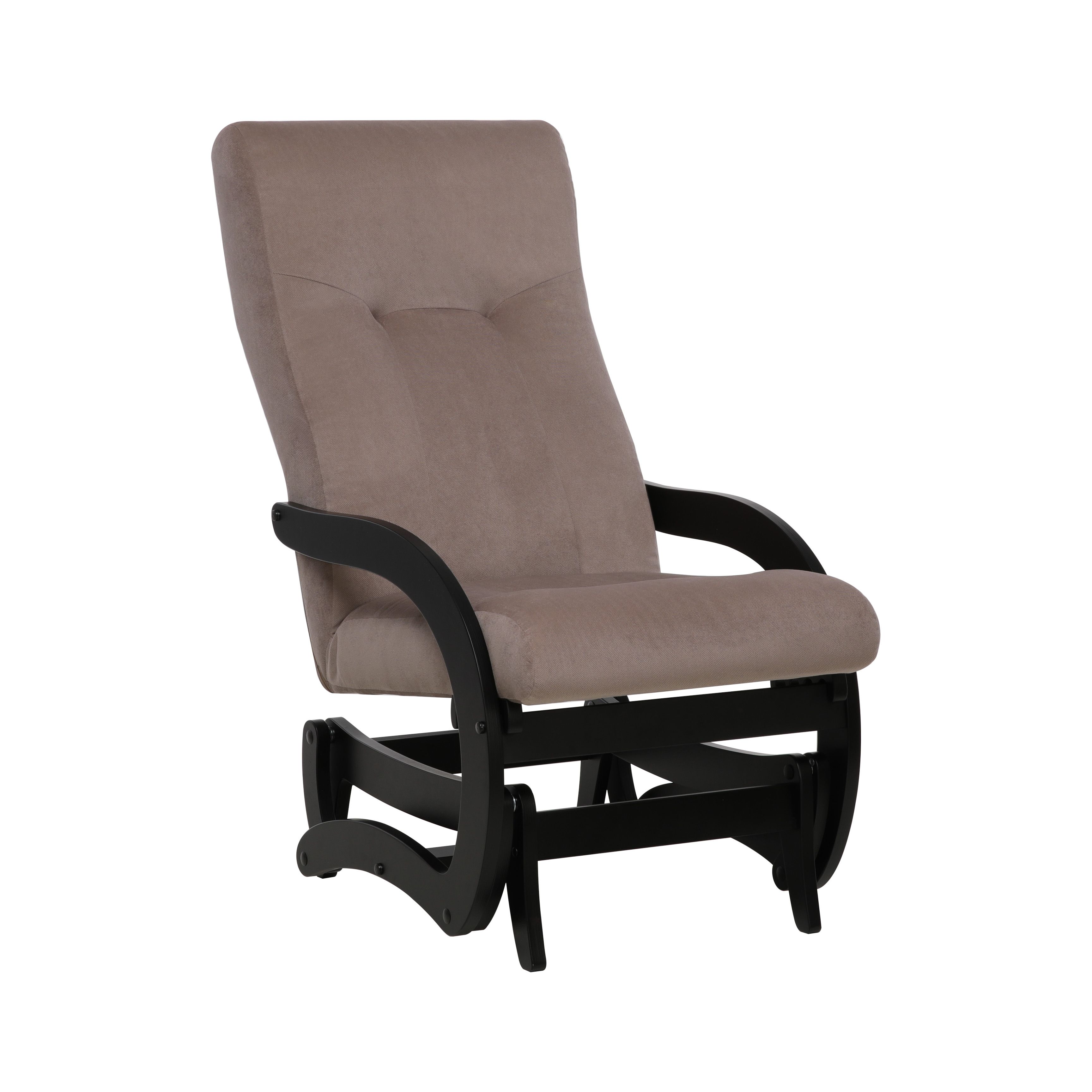 Кресло-маятник Лесет Бриц венге/какао 57х87х100,5см арт.4435336CB34 по цене 