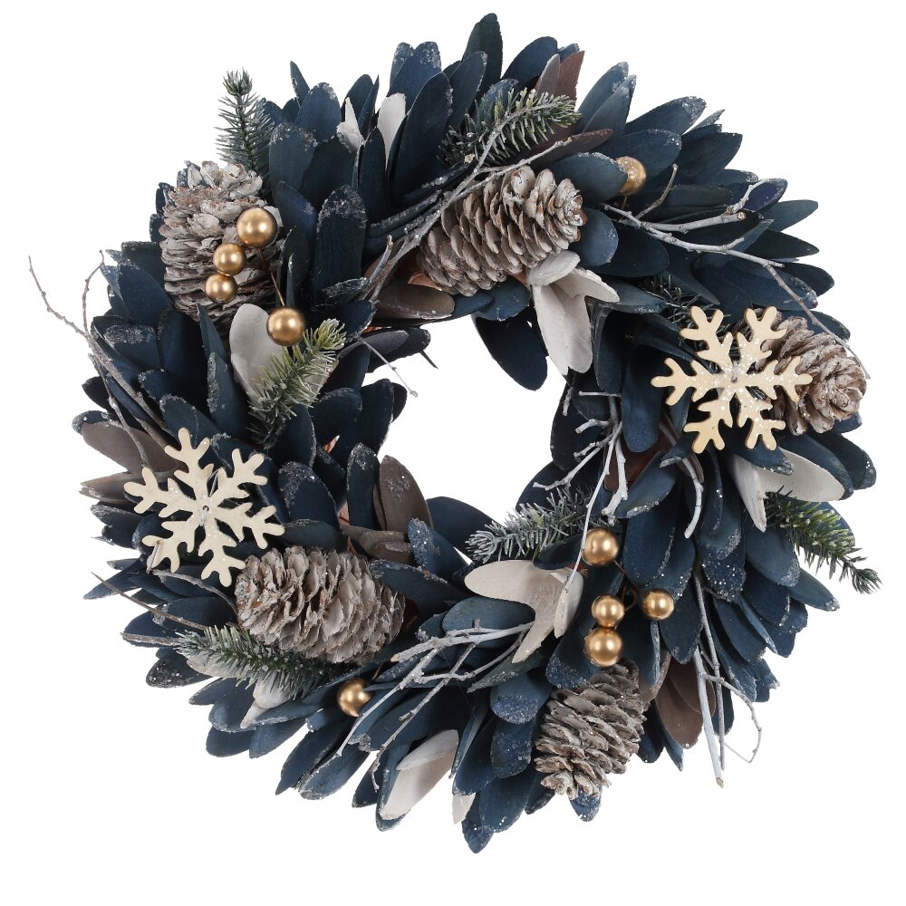 Изделие декоративное Венок 26х26х8см арт.824392 по цене 