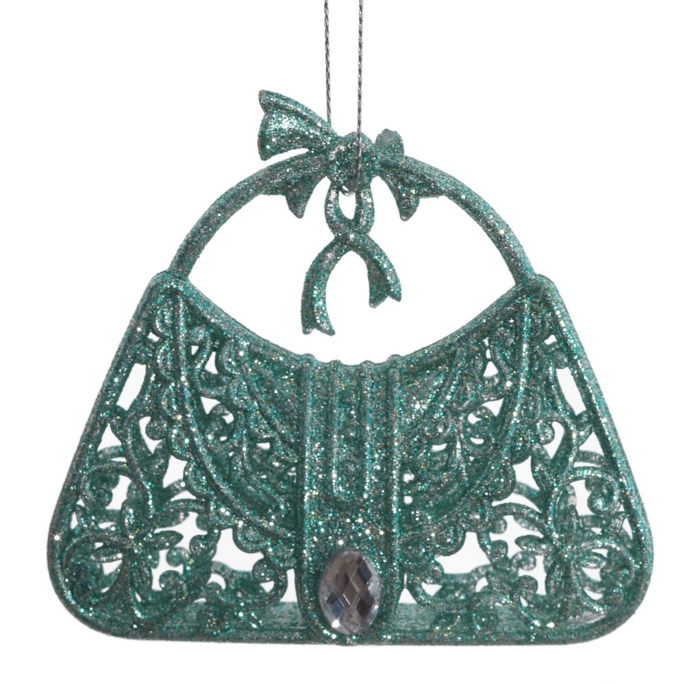 Изделие декоративное подвесное Сумочка 10х3х9см арт.807659 по цене 