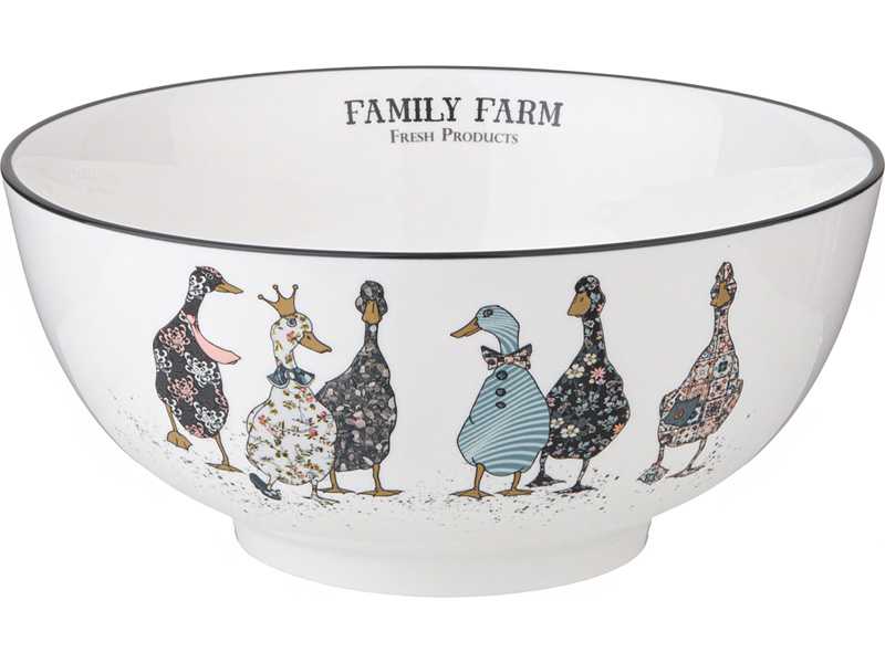 Салатник Лефард Семейная ферма 22,9x10,7см, фарфор арт.263-1335 по цене 