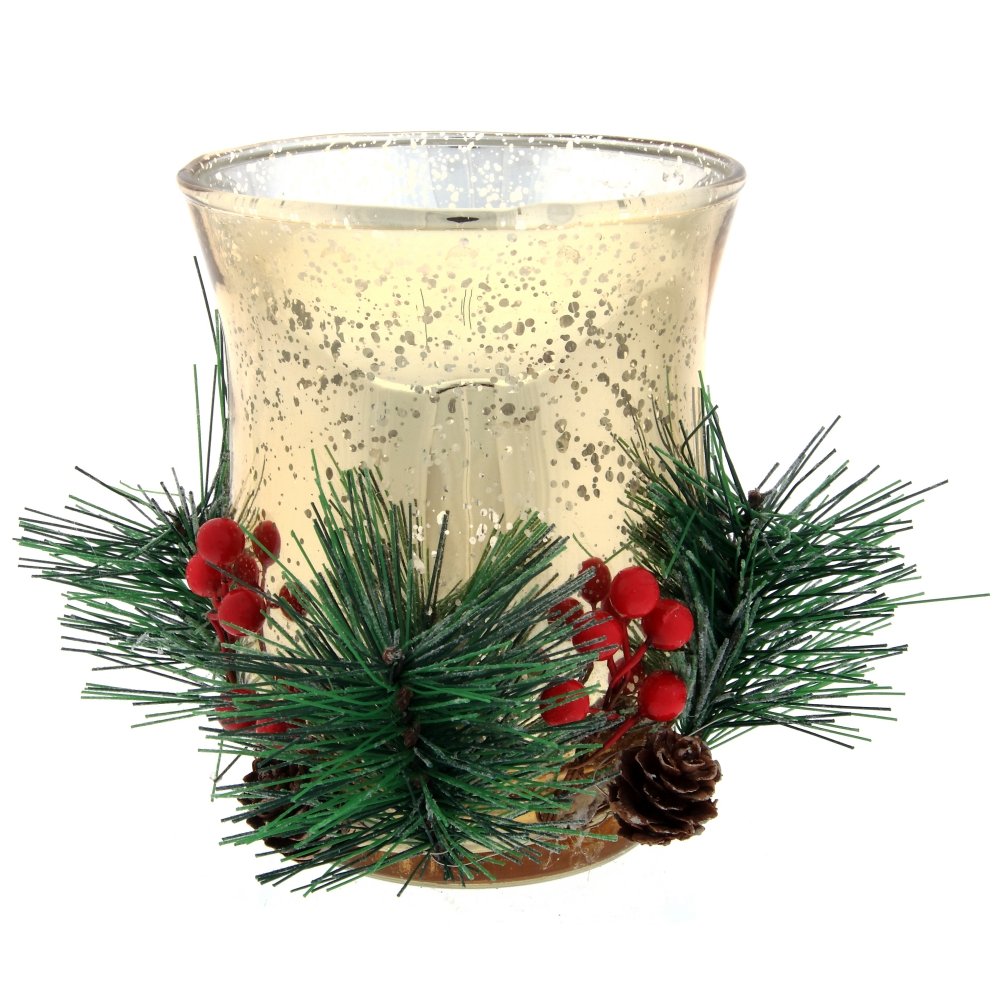 Подсвечник Ваза 14х14х11см стекло, полимерные материалы арт.743619 по цене 