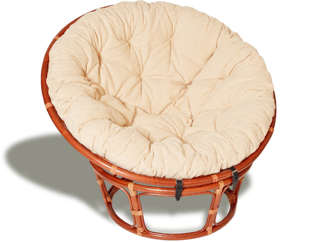 Кресло Папасан ротанг, коньяк 23/01 97х115х98см по цене 