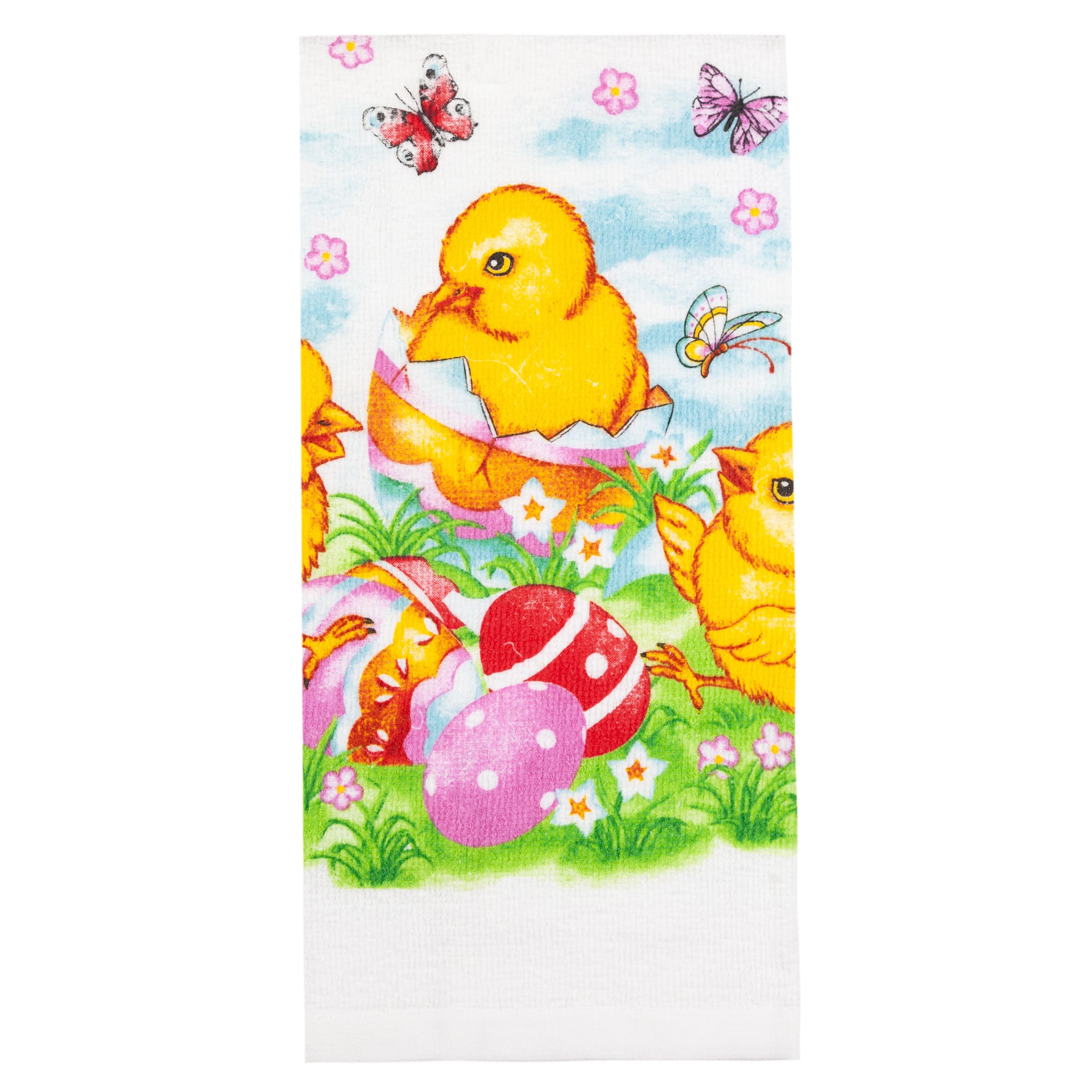 Полотенце кухонное Полянка Велнесс хлопок 38х63см по цене 