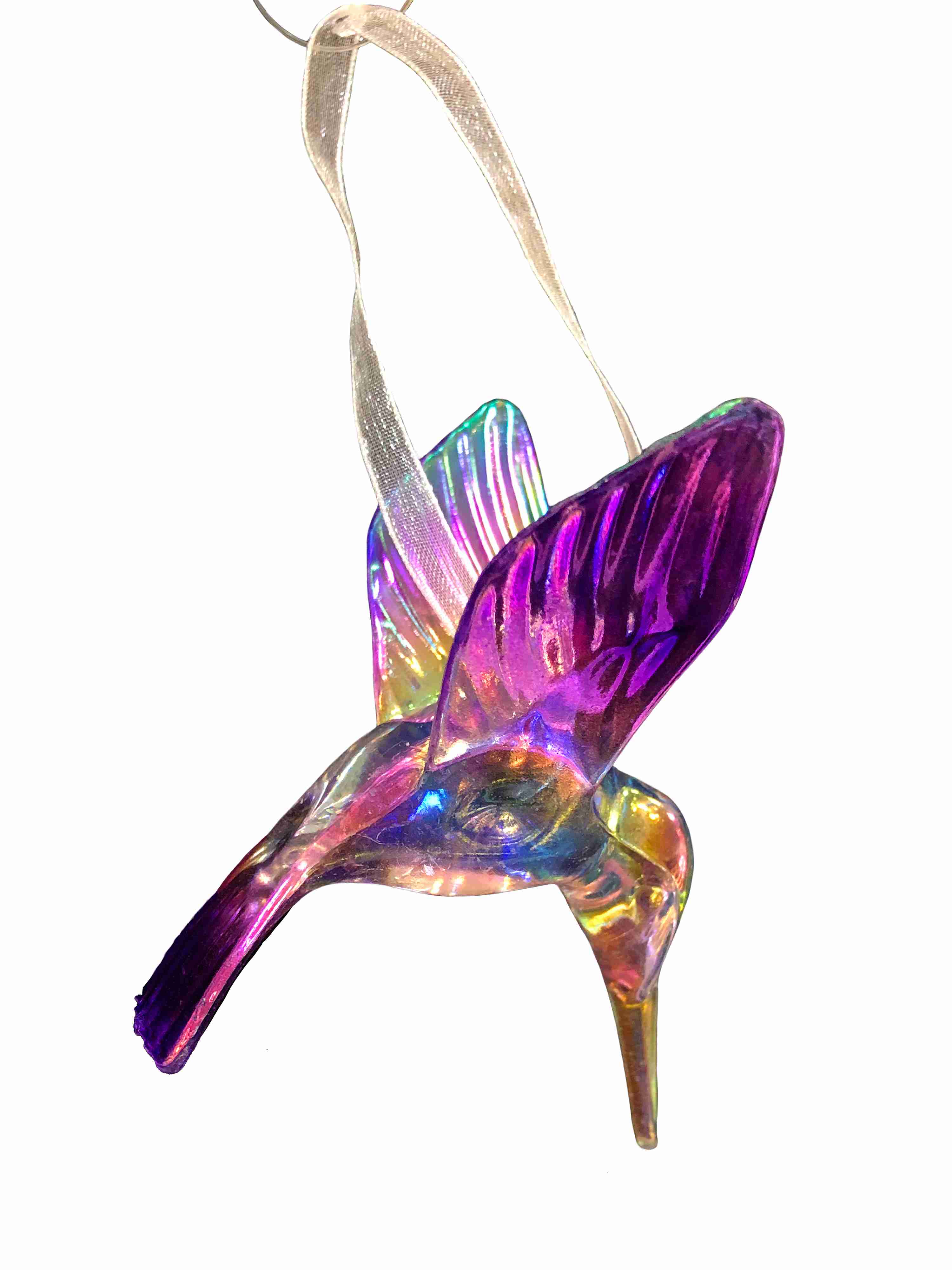 Украшение новогоднее подвесное Колибри 5,7х5,9х7,7см арт.92930 по цене 