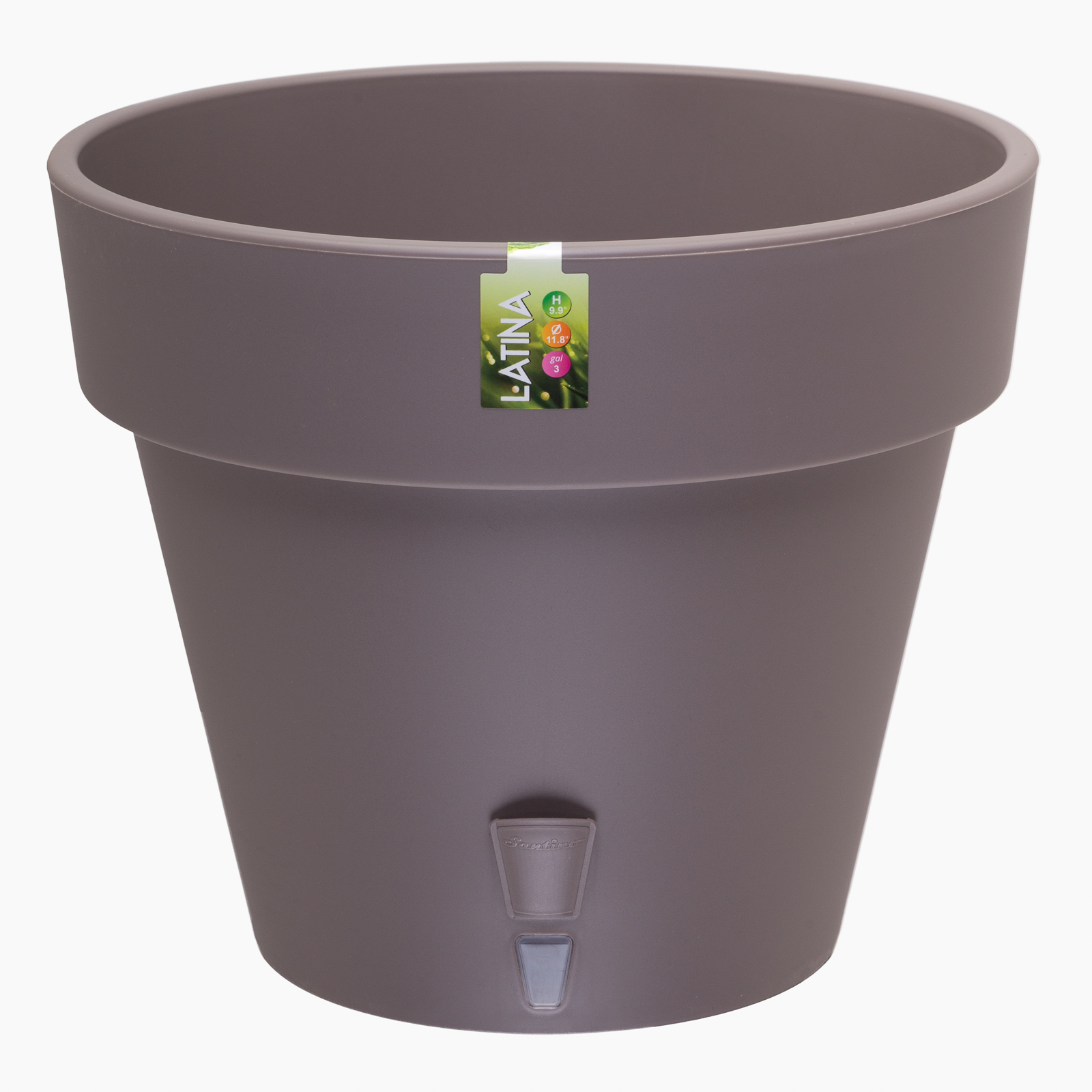 Горшок Латина 3,7л без дренажного картриджа Шаде по цене 