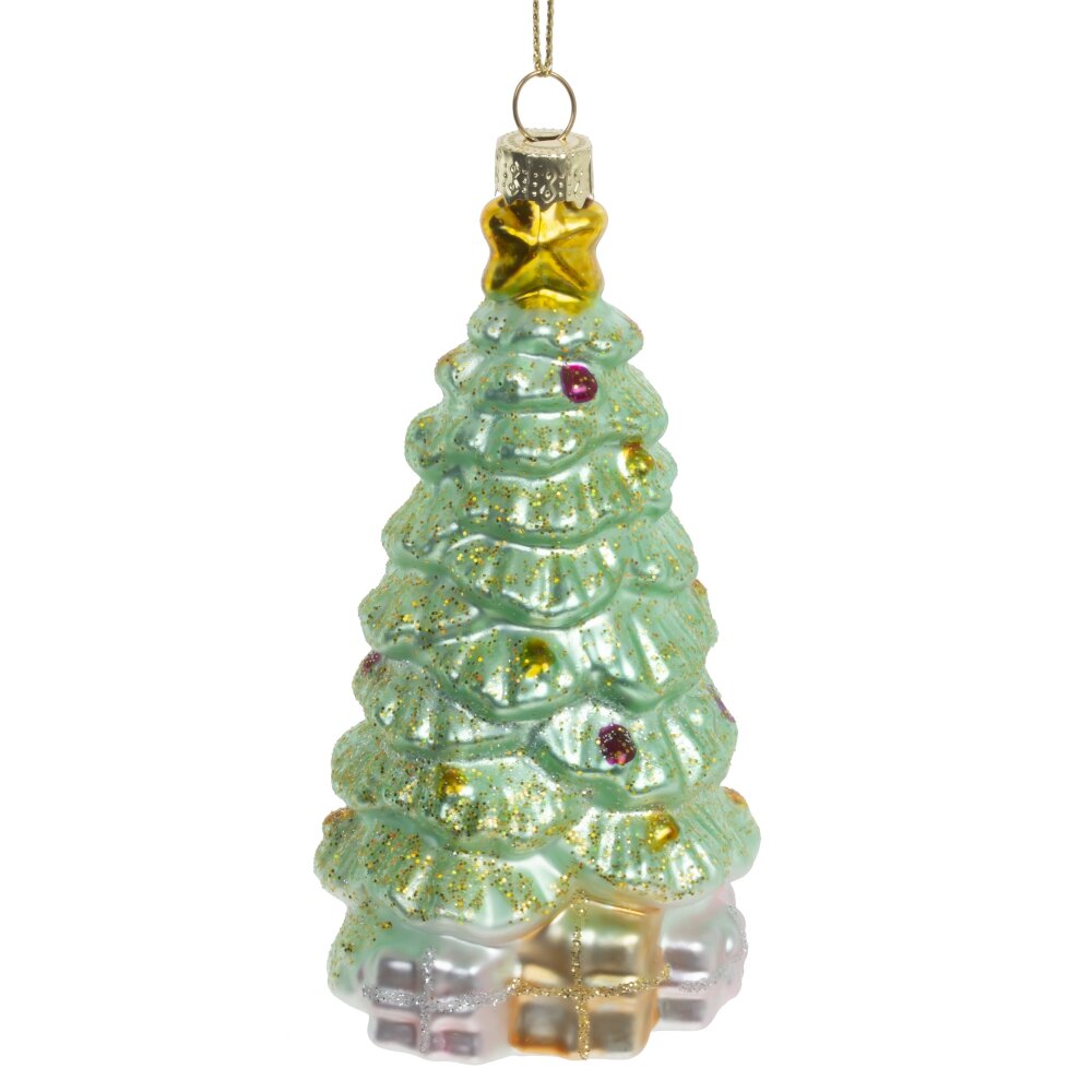 Украшение новогоднее Ёлка 6х6х12см по цене 