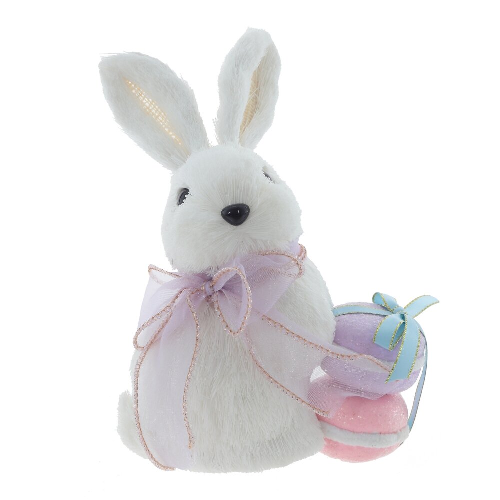 Фигурка декоративная Заяц 15x10x21см арт.822232 по цене 