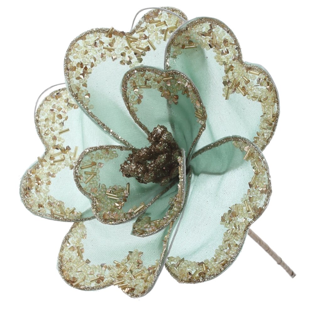 Цветок искусственный Магнолия 18х18х40см арт.824331 по цене 