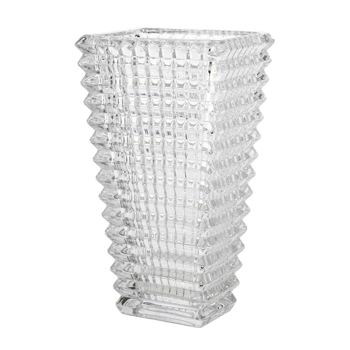 Ваза 13x23см прозрачный, стекло по цене 