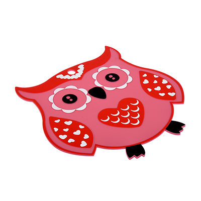 Подставка из силикона термостойкая Сова Мармитон /144/24 18,5х18,5см по цене 