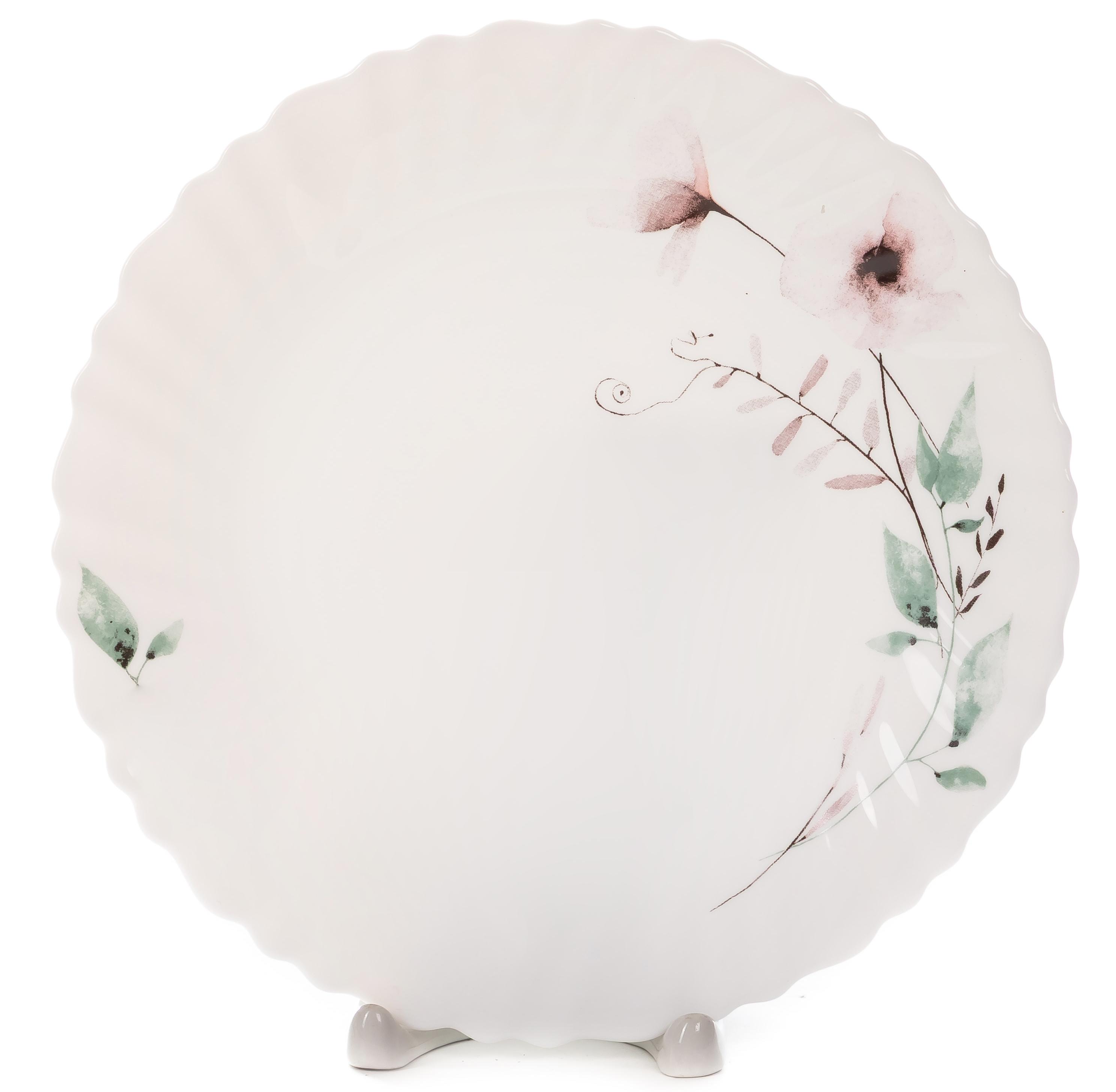 Тарелка мелкая 19см Уми Нарисса, стеклокерамика арт.232-62005 по цене 