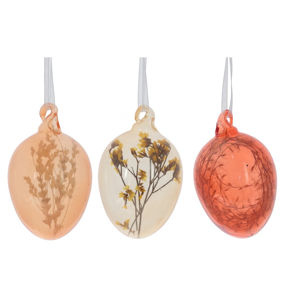 Набор из 3-х изделий подвесных Яйцо пасхальное 16x9,5x5,5см арт.816176 по цене 