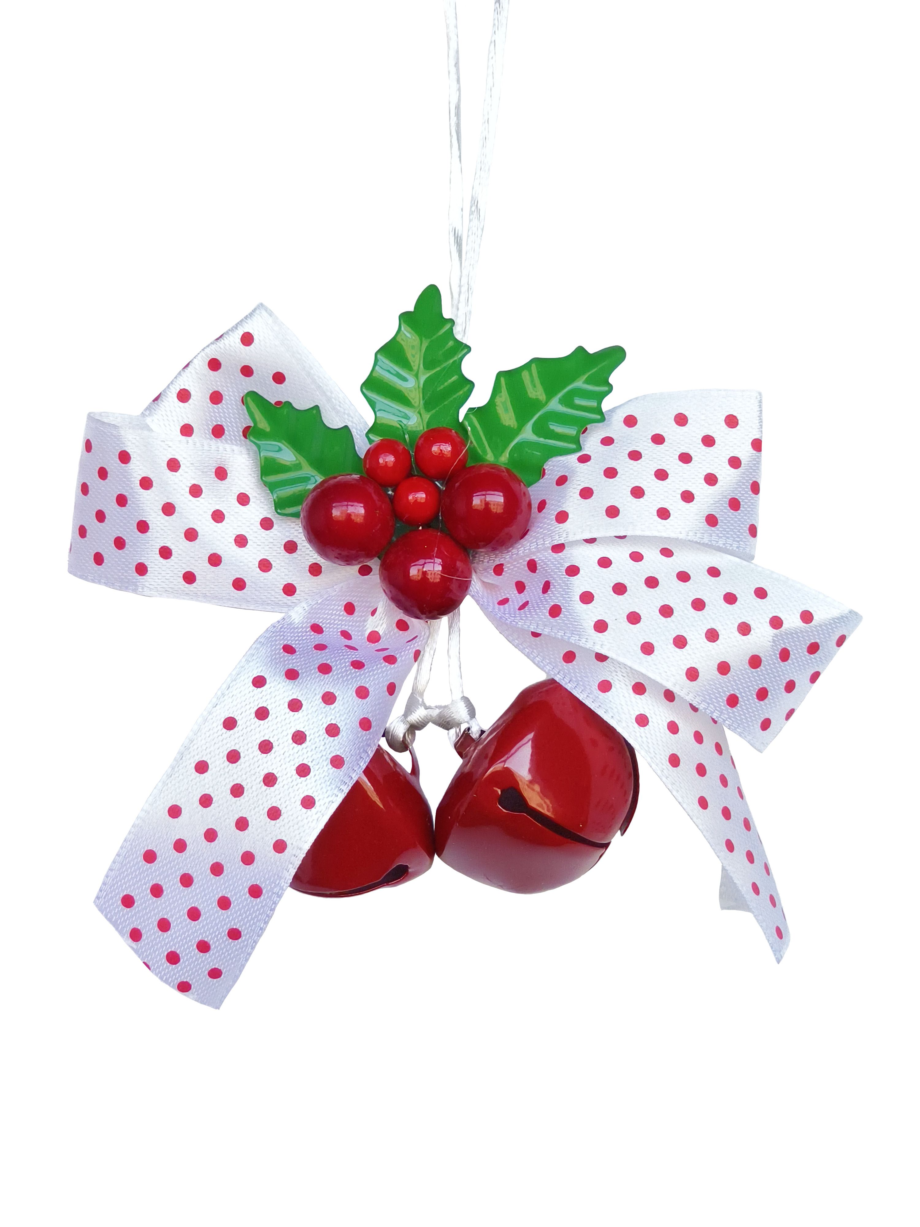 Украшение новогоднее Бубенцы 7,5х9х3,5см арт.94905 по цене 