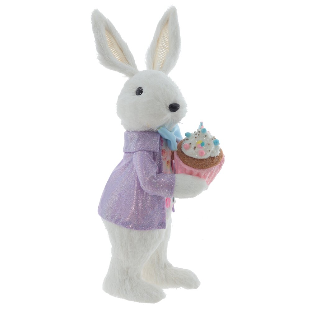 Фигурка декоративная Заяц 14x15x35см арт.822229 по цене 