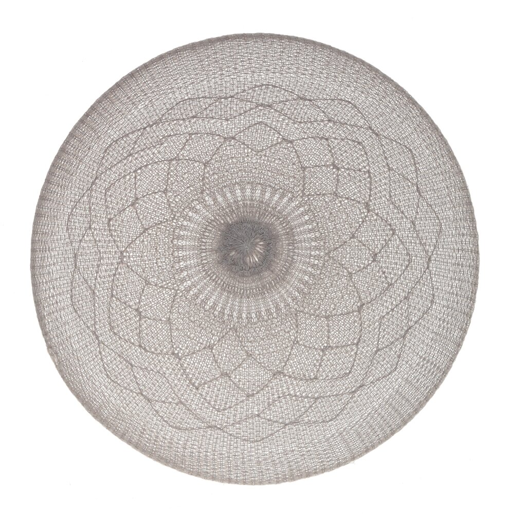 Салфетка Лотос узоры серый 38х38х0,1см арт.789724 по цене 