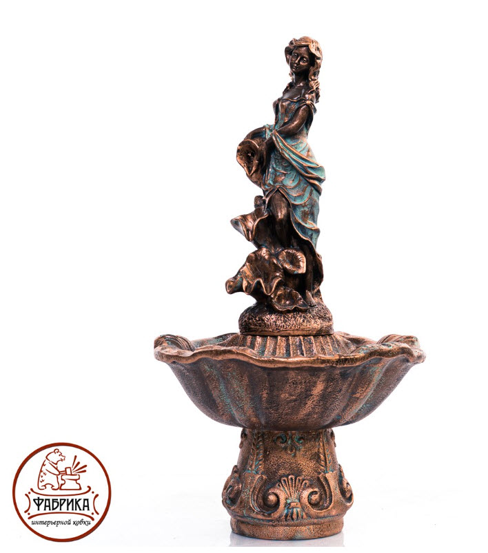 Фонтан Лето 53х53х100см, полистоун арт.US08503 по цене 