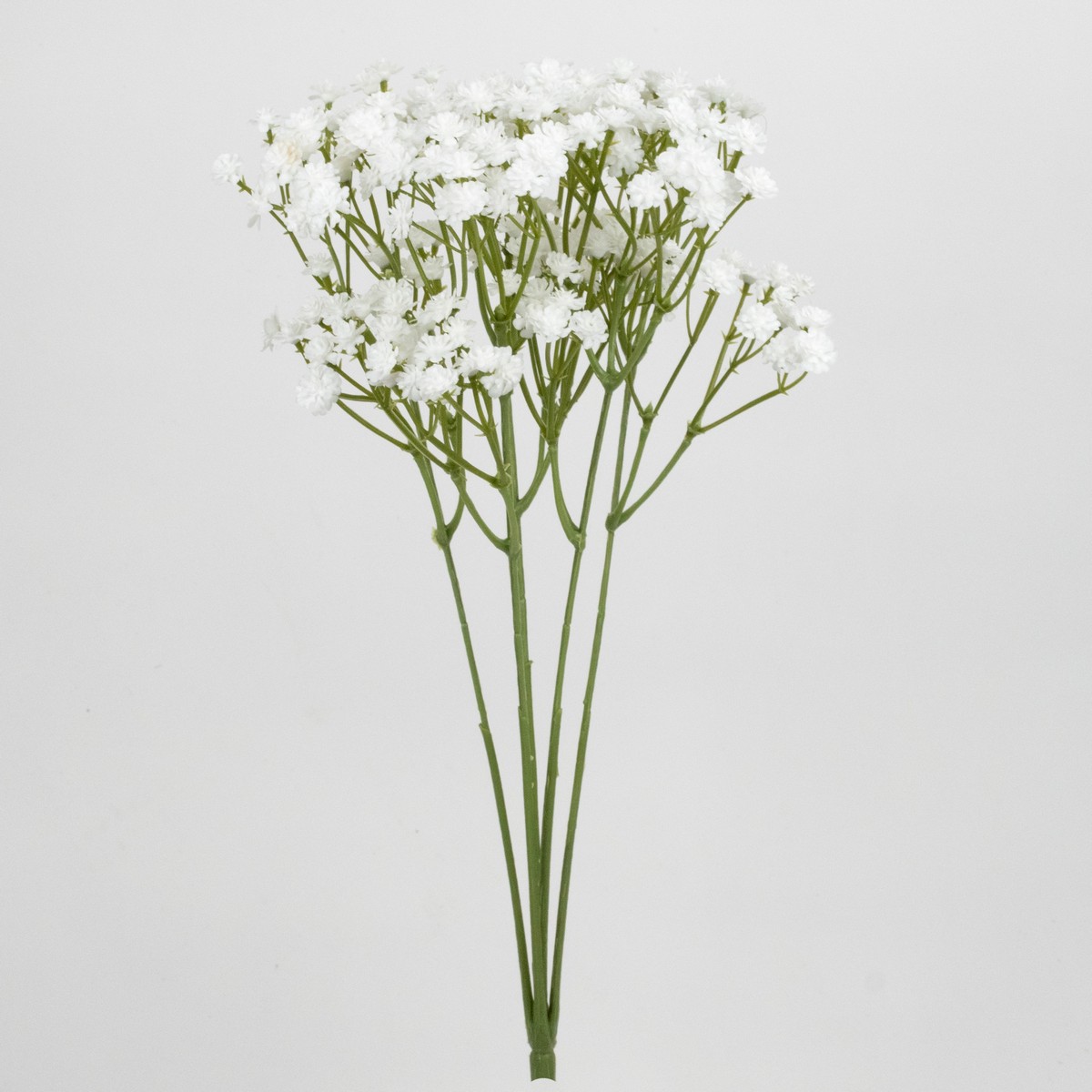 Цветок искусственный Гипсофила навставке 40см, белый по цене 