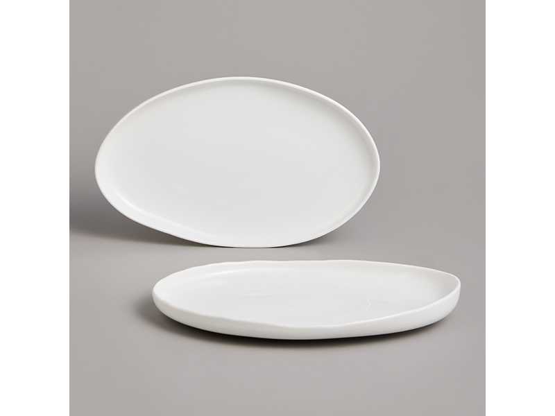 Набор блюд  овальных Лефард Стиль 2шт 23,5см, фарфор арт.761-176 по цене 