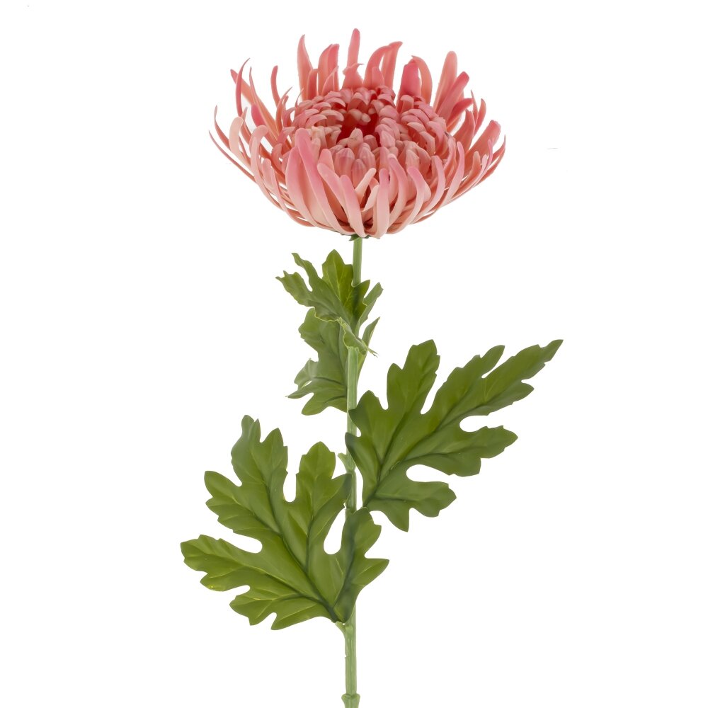 Цветок искусственный Хризантема 20х20x78см арт.814673 по цене 