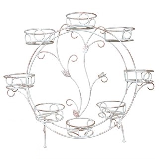 Подставка Тыква на 8 цветов металл, дерево арт.14-908 по цене 