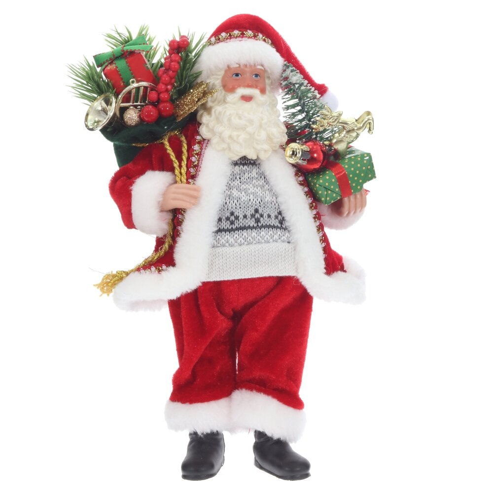 Фигурка Дед Мороз 23х13х28см арт.822827 по цене 