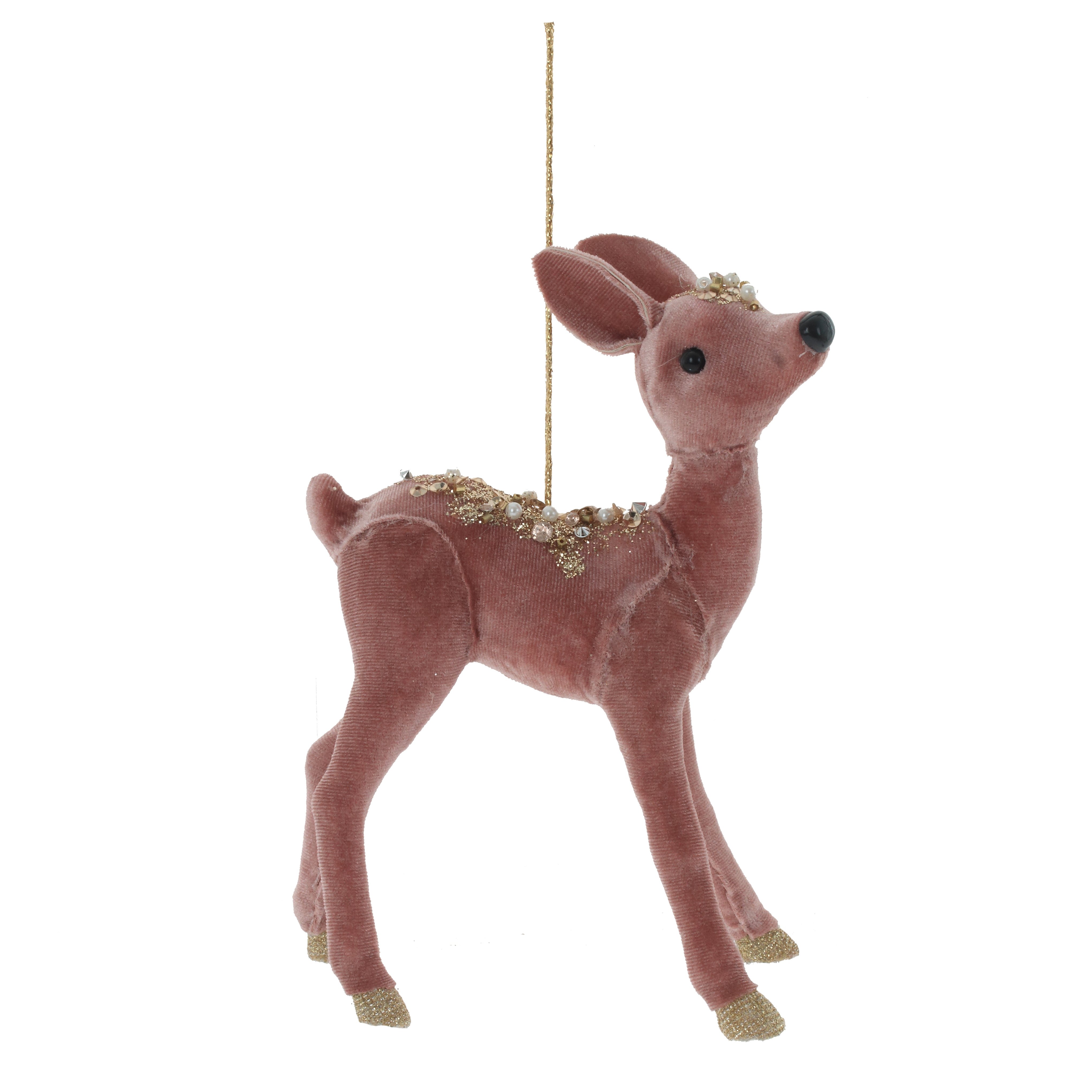 Фигурка декоративная Олень 8,5х13х19см арт.761527 по цене 