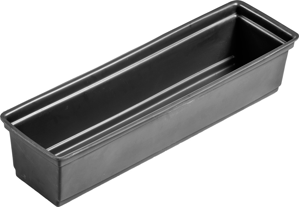 Ящик балконный пластик черный 82х24х18см арт.561400110-40 по цене 