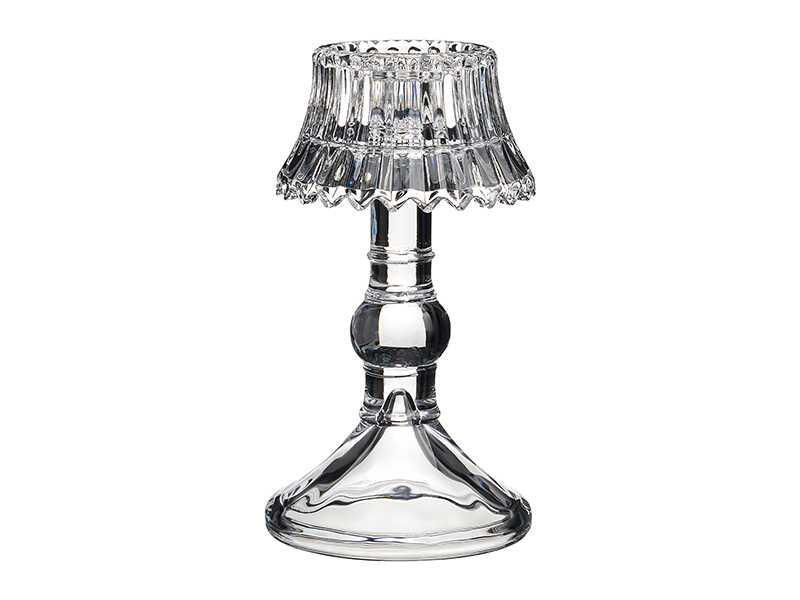 Подсвечник Лефард Кристальность 8x8x14,5см, стекло арт.355-422 по цене 