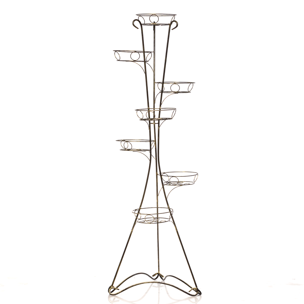 Подставка для цветов Классика на 7 цветков, металл арт.17-007 по цене 