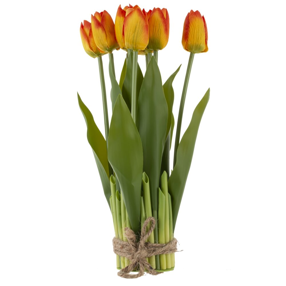 Композиция цветочная Тюльпан 11х11х28см арт.817668 по цене 