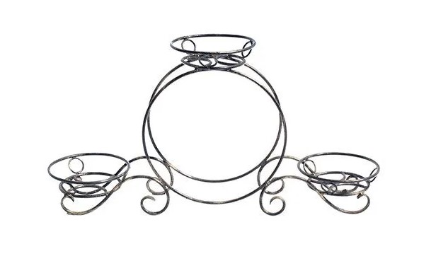 Подставка для цветов Венеция сталь 106х28х65см по цене 