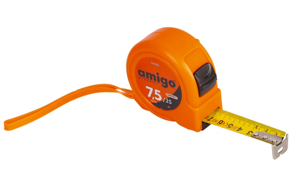 Рулетка 7.5m*25mm 74106 по цене 