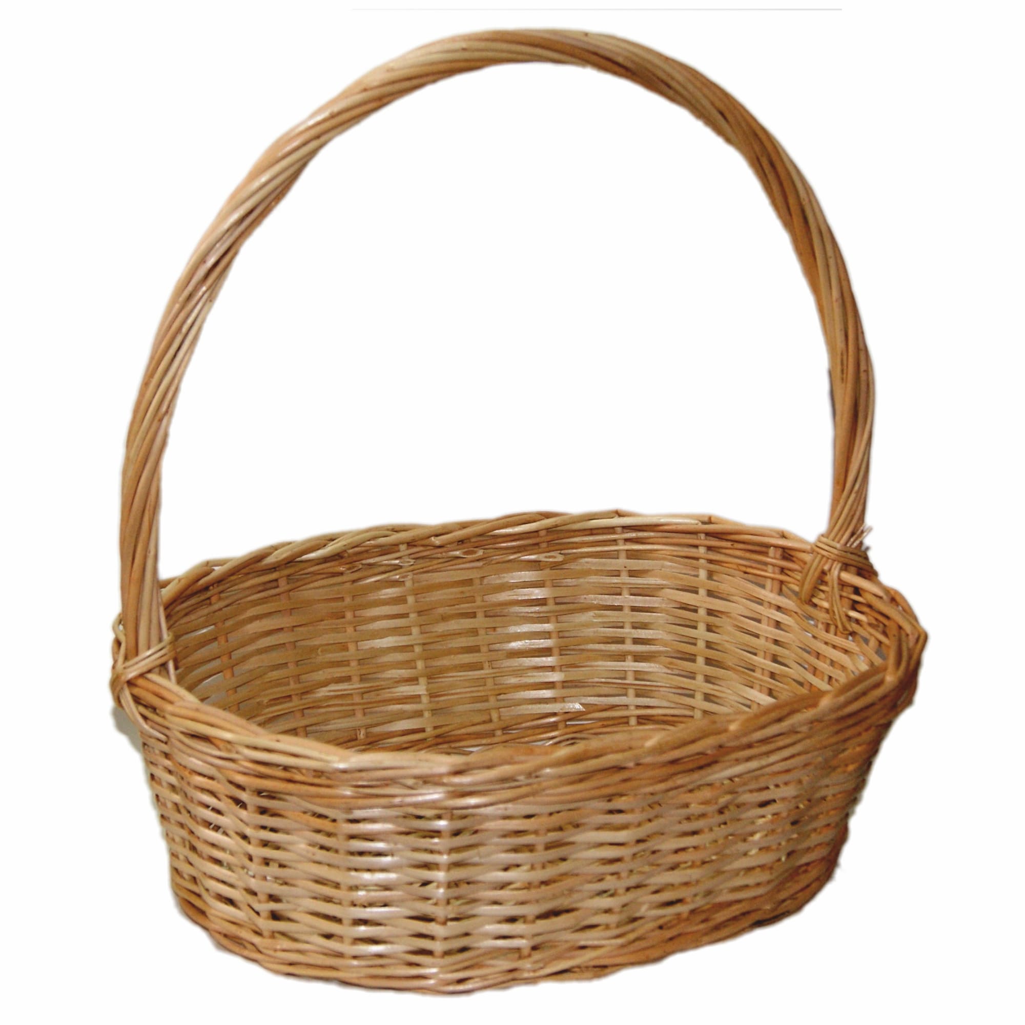 Корзина продуктовая овальная глубокая 40см плетеная арт.НХП 0067/4 по цене 