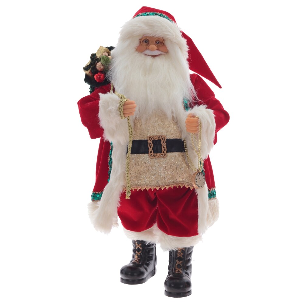 Фигурка декоративная Дед Мороз 34х28х92см арт.812838 по цене 