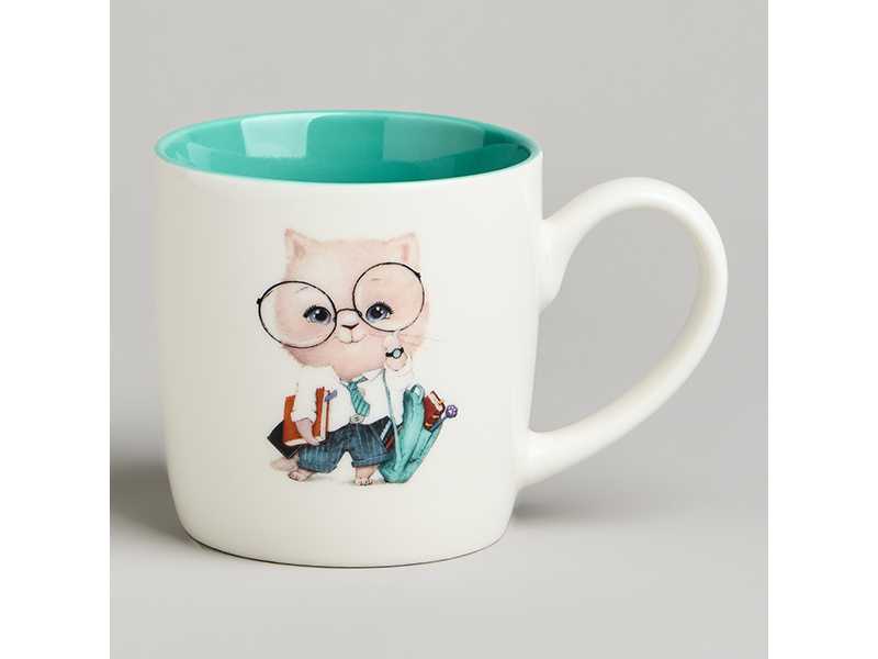Кружка Лефард Самый любознательный 270мл, фарфор арт.260-1053 по цене 