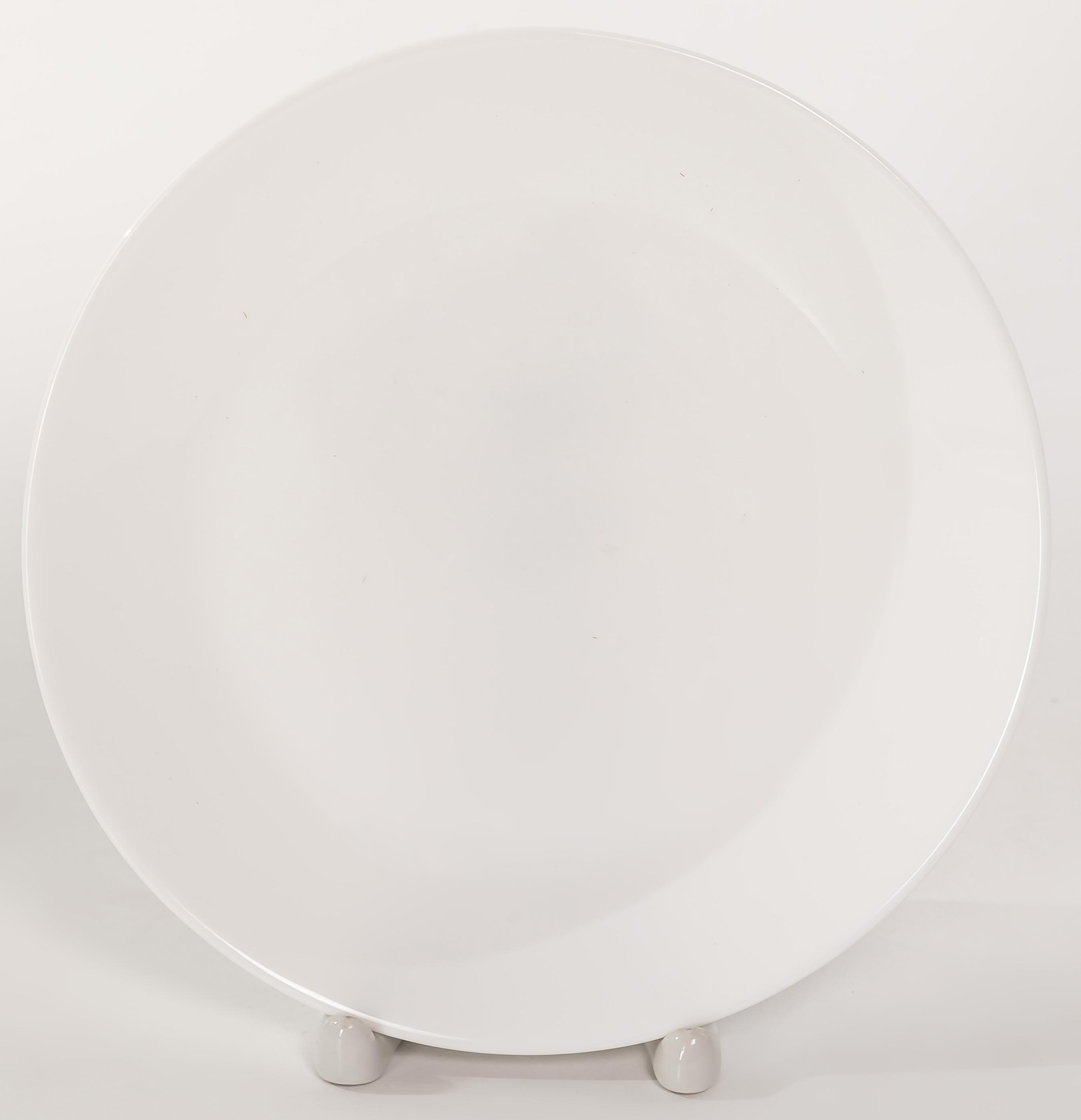 Тарелка мелкая Асти 18см стеклокерамика, белый арт.238-62002 по цене 