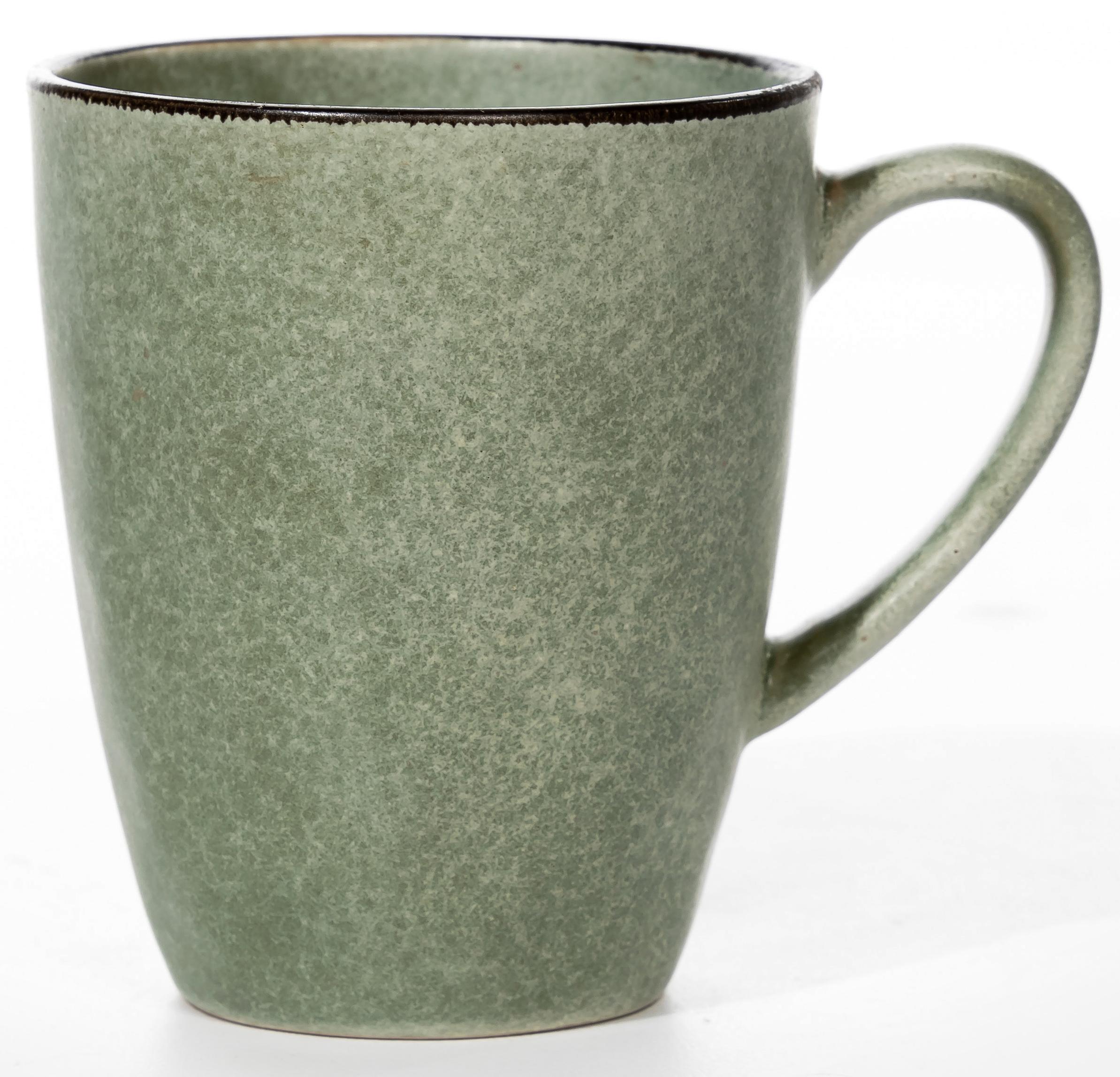 Кружка Инга 380мл, зеленый, керамика арт.234-60012 по цене 