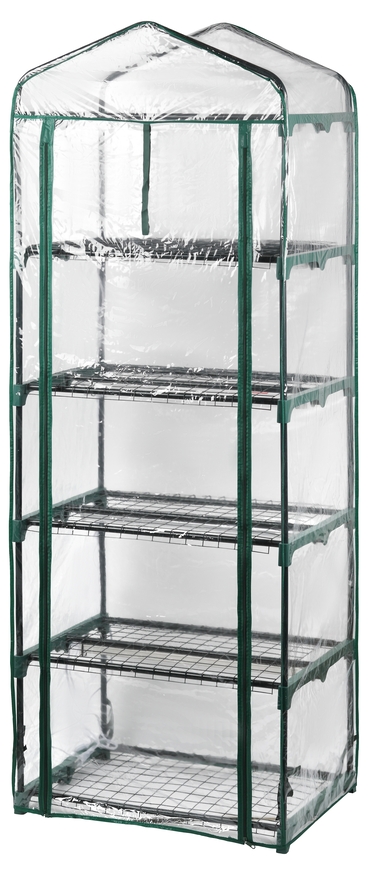 Теплица напольная ГРИН ЭППЛ ДжиЭй-Хаус-5х-фрэйм 5 ярусов 1930х690х490 мм по цене 